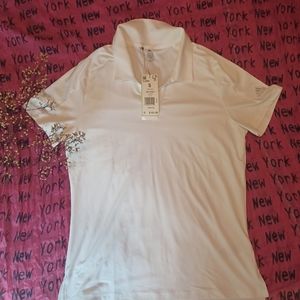 White adidas t shirt